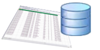 Picture of Spreadsheet and Database